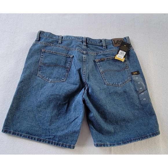 LEE Pepper Stone Men's Jean Shorts Denim Size 42 Color Light Blue - Picture 9 of 9